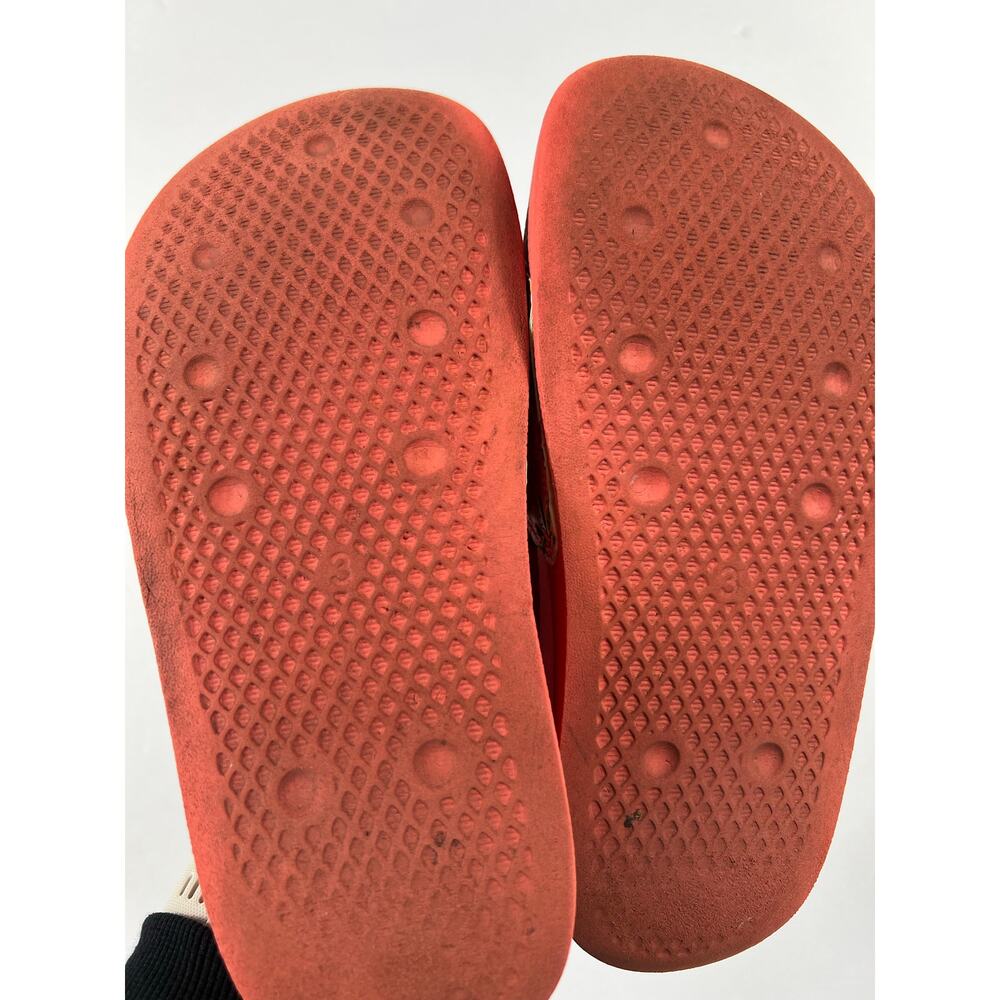 Adidas Kid's Adilette Lite Slides - Hazy Rose / Cloud White size 3 Big Kid - Picture 6 of 7